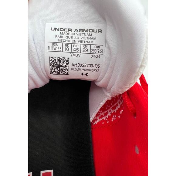 Under Armour Infinite Elite University of Utah Men's Size 11 NEW - Picture 3 of 12